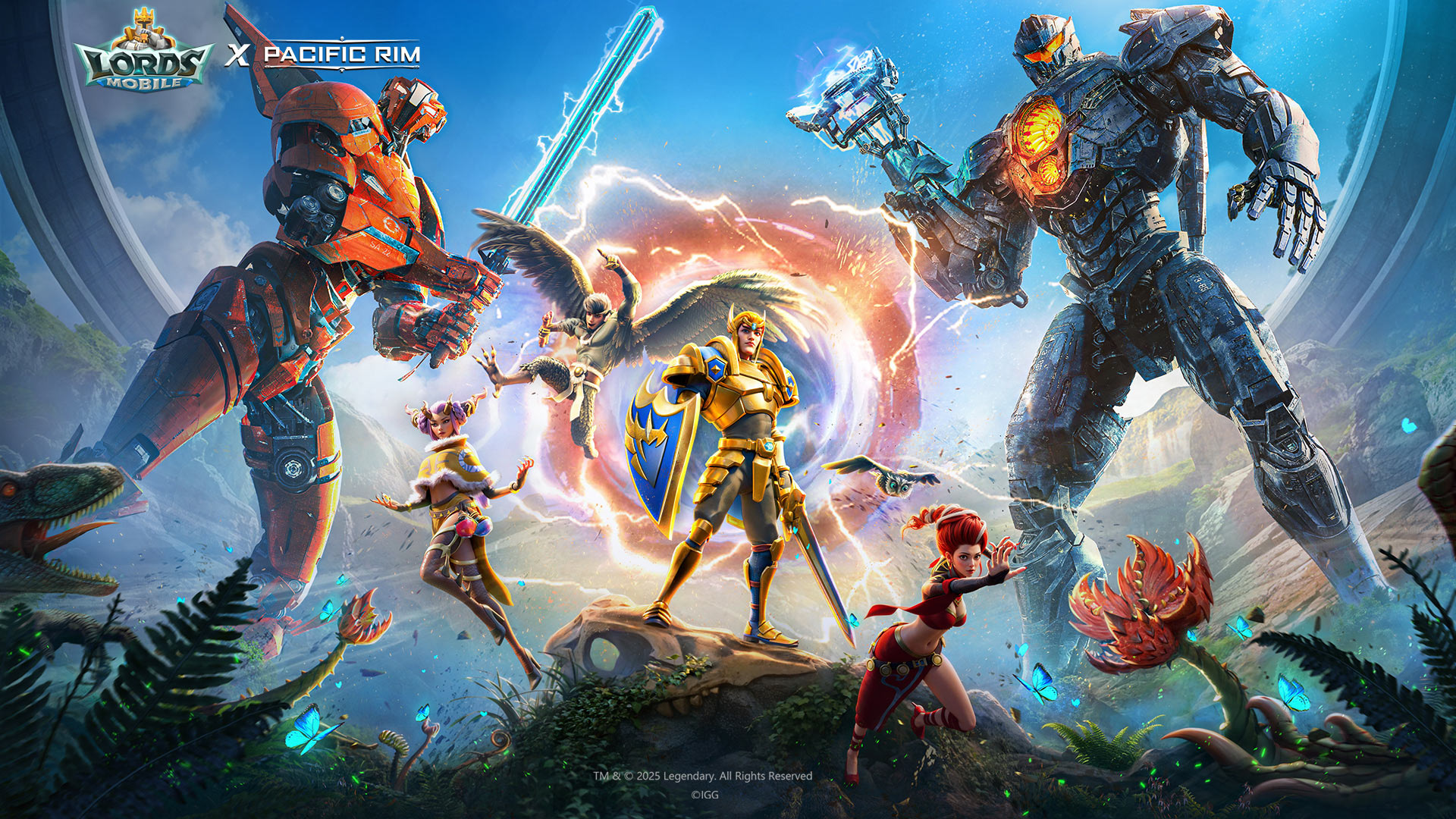 Jaeger statt Ritter: Pacific Rim bringt Mech-Action ins Fantasy-Reich von Lords Mobile