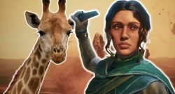 Ein Spieler erlebt merkwürdiges in Dune: Awakening, sieht riesige Giraffe, die Community weiß sofort, woher sie kommt - Titelbild zeigt Spielcharakter