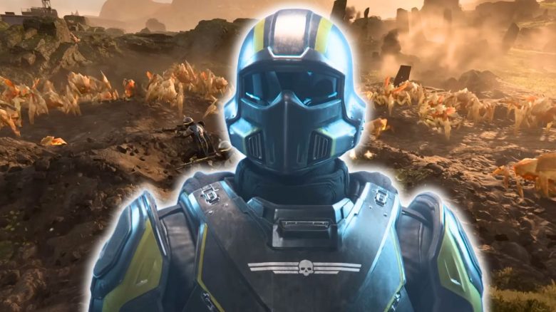 Die tapferen Soldaten von Über-Erde siegen gerade in Helldivers 2, schuld daran sind wohl die Spieler, die endlich wieder mitmachen dürfen - Titelbild zeigt Spielcharakter