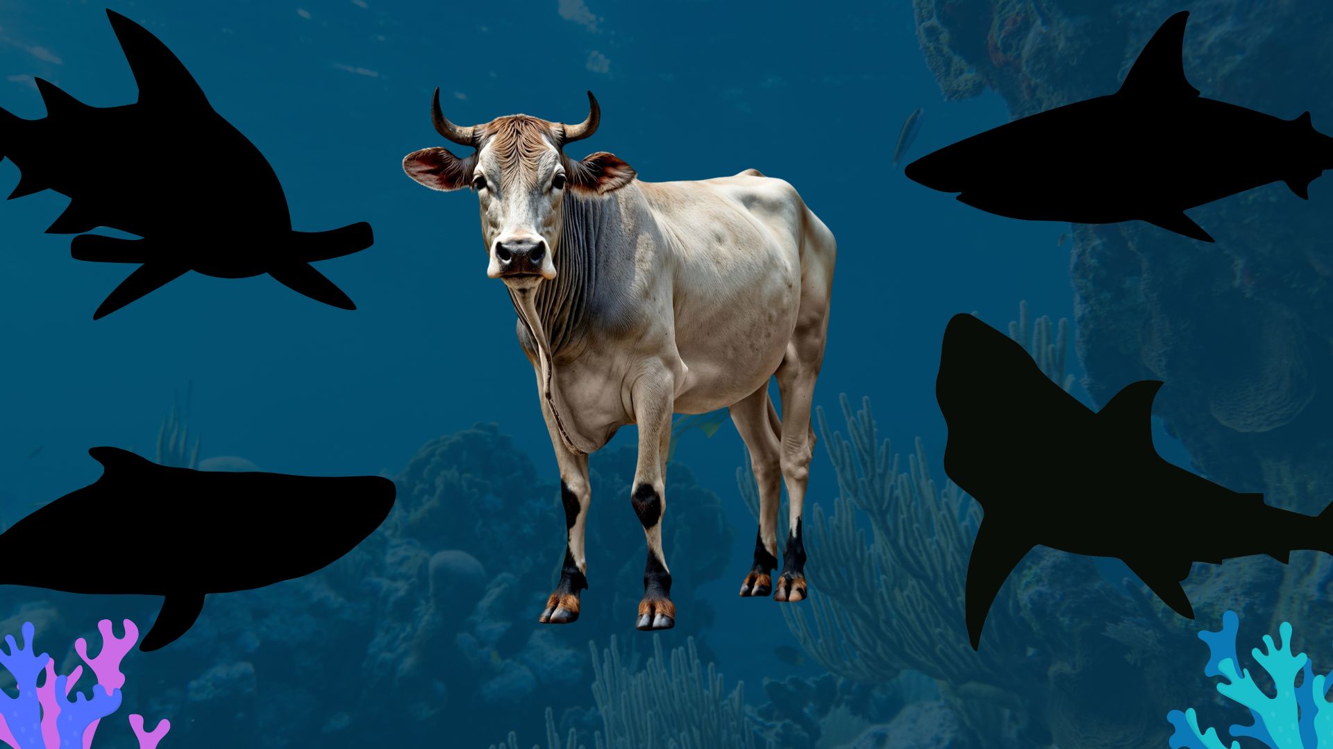 Forscher werfen eine Kuh ins tiefe Wasser, entdecken 8 Meeresbewohner, die es gar nicht geben dürfte