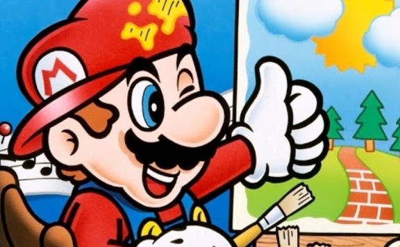 Offizielles Artwork zu Mario Paint auf der Switch 2