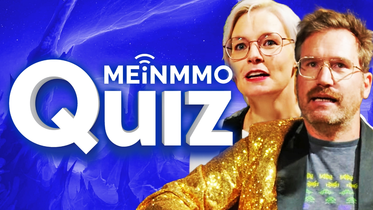 Wer hat mehr Ahnung von Azeroth, Eorzea und Tamriel? MeinMMO stellt sich dem harten MMORPG-Quiz bei GameStar Talk
