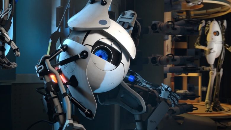 Screenshot aus einem Trailer zu Portal 2