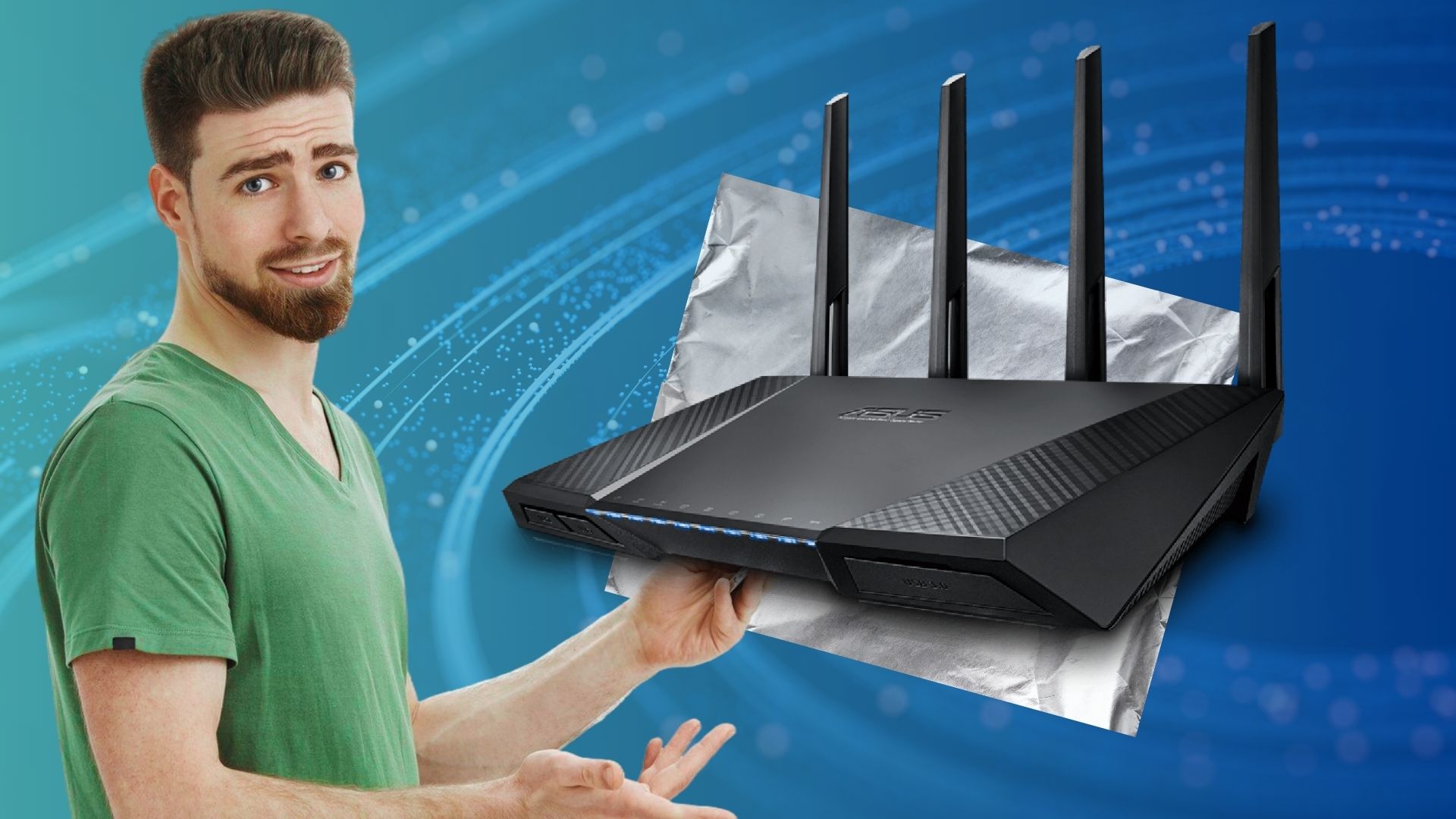 Alufolie um den Router wickeln – was hinter dem viralen Internetmythos steckt und ob er wirklich hilft