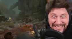 Screenshot Simon Krätschmer zockt Doom Game Mon