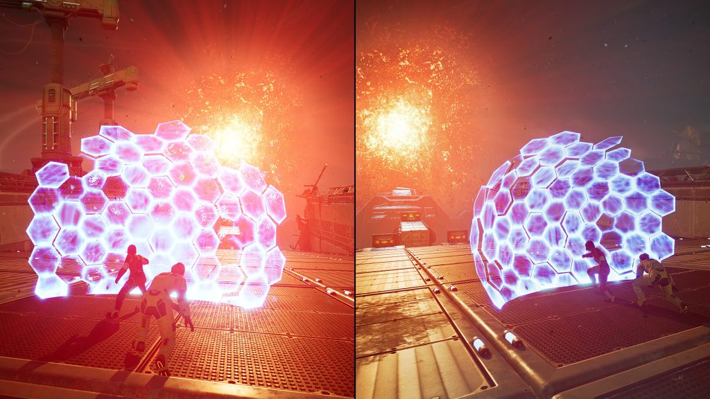 Split Fiction Shield Barrier