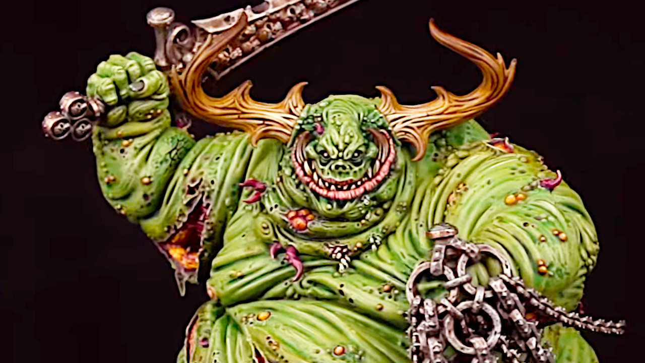 Spieler steigt wieder in Warhammer 40.000 ein, baut sich direkt eine eigene Armee aus Ton, begeistert Fans: „Väterchen Nurgle ist glücklich“