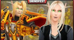 WoW Grindfest Blood Elf happy titel title 1280x720