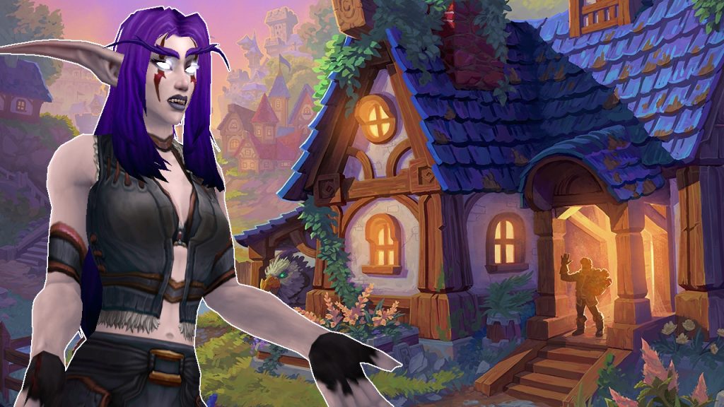 WoW Night Elf Ask Housing titel title 1280x720