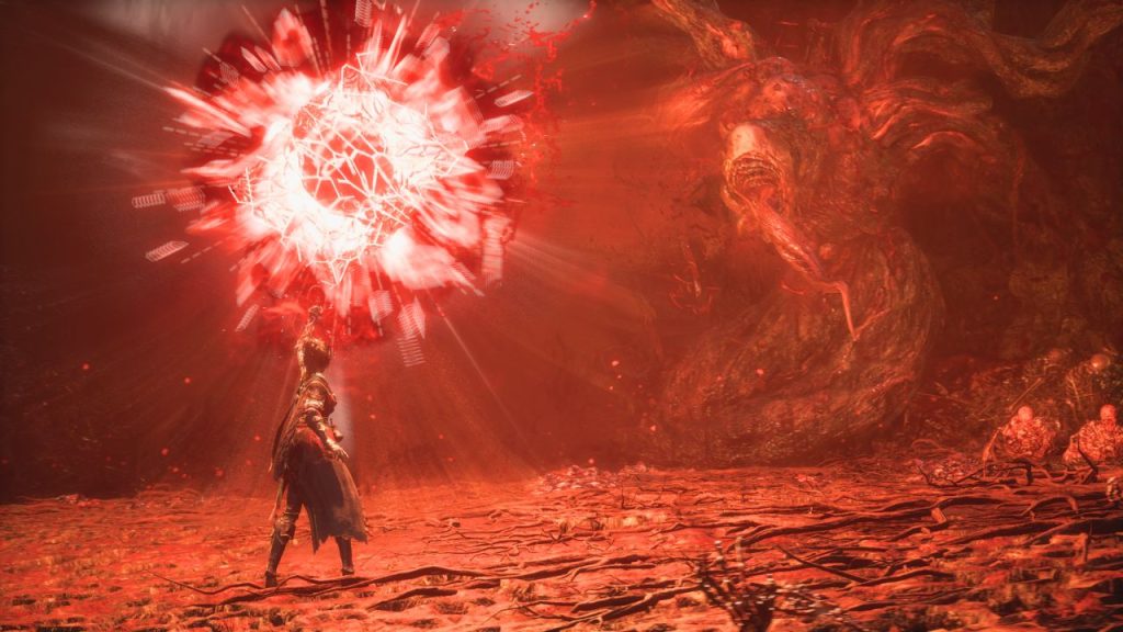 Wuchang uses a spell against a boss