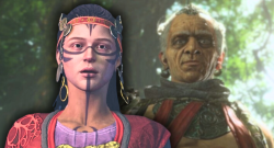 alte gamer frau mann in diablo 4 titel