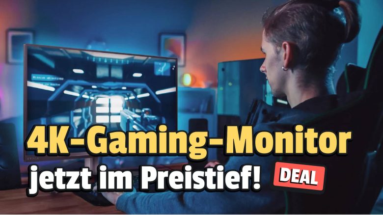Schon vor Prime Day: Dieser starke 4K-Gaming-Monitor glüht und ist jetzt günstig wie nie!