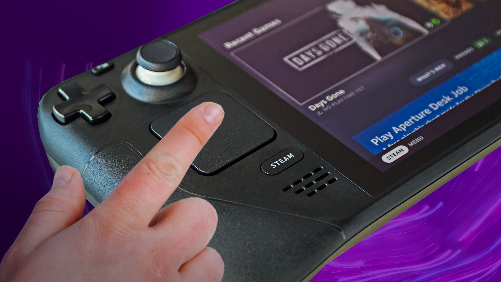 Spieler mit extra Daumen kann Steam Deck nicht richtig nutzen, doch Reddit überrascht ihn mit einer kreativen Lösung