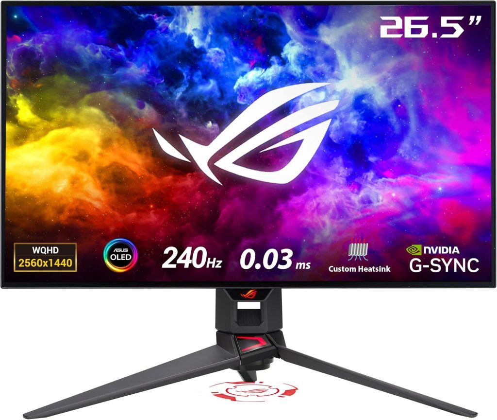 Gaming-Monitor Asus ROG Swift OLED PG27AQDM für nur 599 Euro statt 850,70 Euro UVP bei Amazon (Tiefstpreis!) 