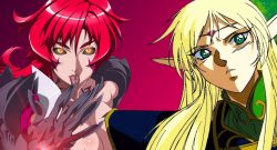 Anime Witchblade Lodoss War Deedlit titel title 1280x720