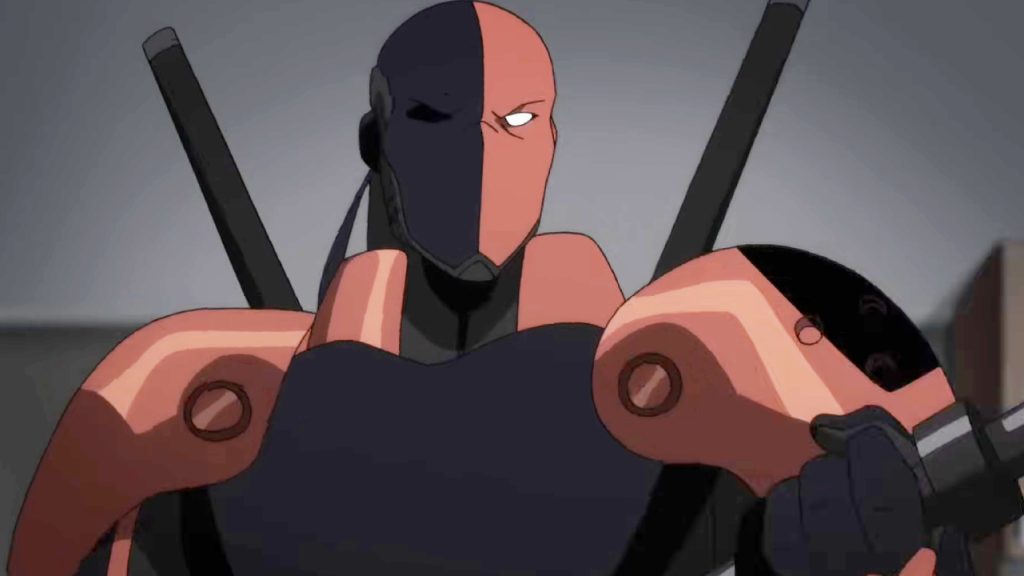Deathstroke in Teen Titans Judas Contract Trailer