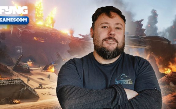 Dune Awakening FYNG Talk Joel Bylos mit Logo