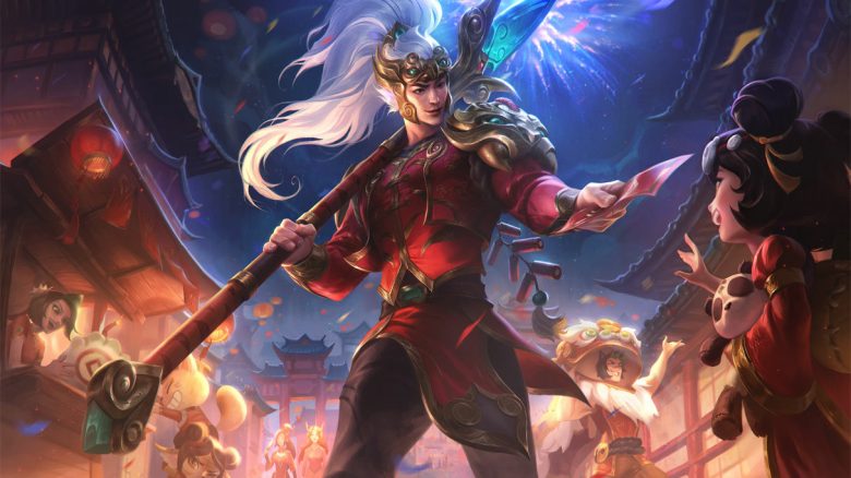 LoL Xin Zhao Skin Lunar