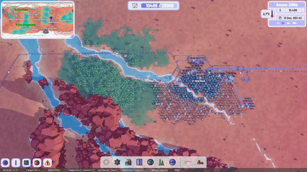Plan B Terraform green planet and city