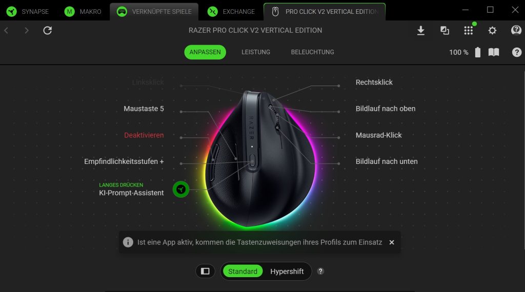 Razer Pro Click V2 Vertikal Software 01