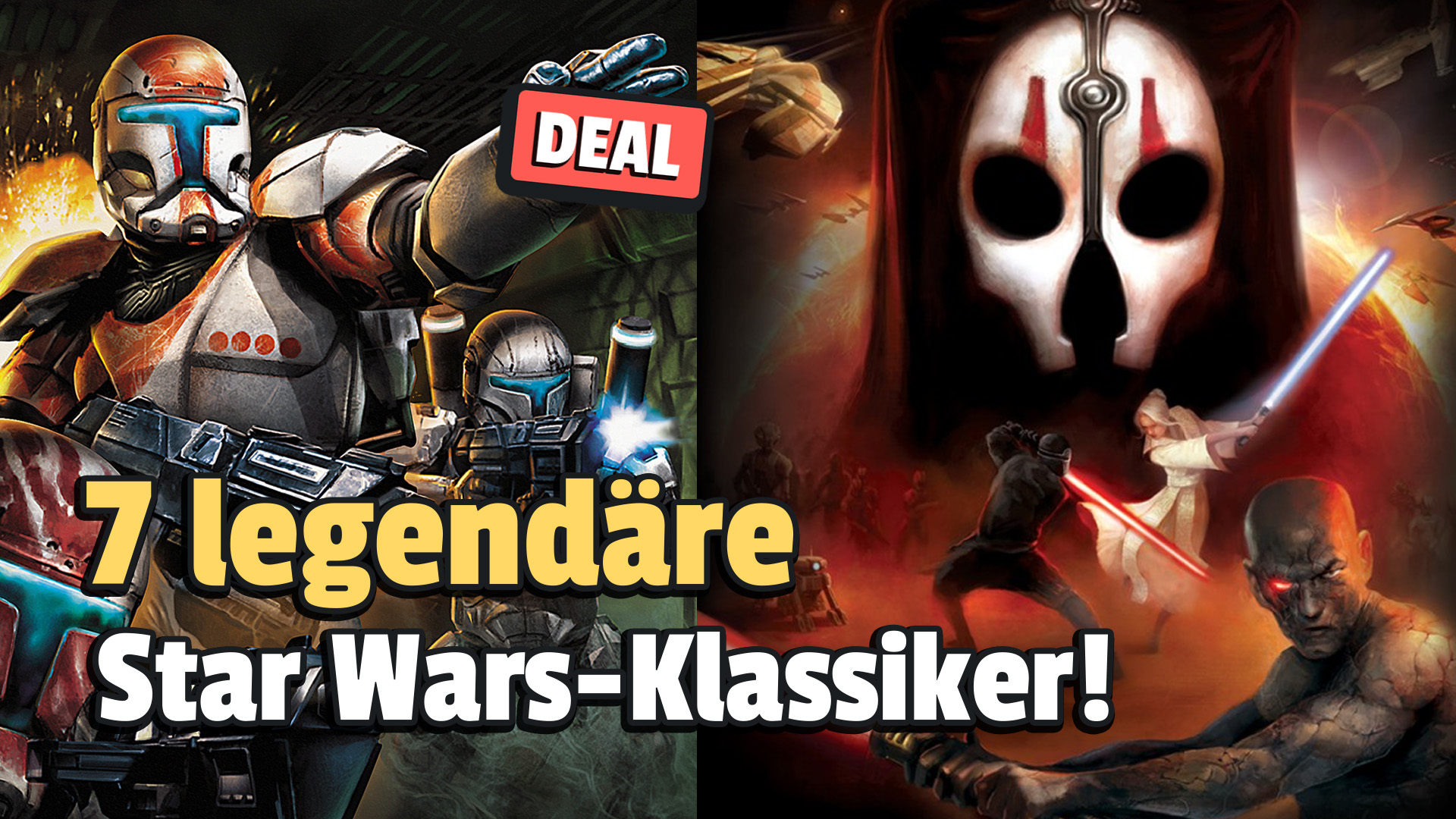 Als Star Wars noch gut war: Die besten Spiele bekommt ihr jetzt alle auf einen Schlag – und zwar supergünstig!