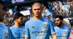 Titel EA FC 26 Haaland und Teamkollegen von Manchester City diskutieren