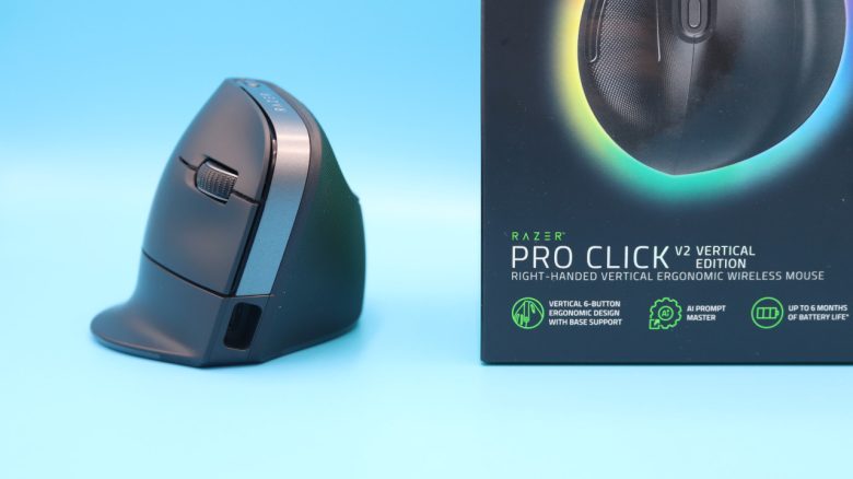 Razer Pro Click V2 Vertical im Test: Fantastische Technik, aber schwer wie ein Backstein