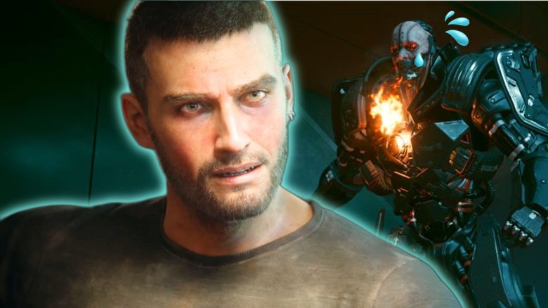 Player defeats the final boss in Cyberpunk 2077 on the highest difficulty, avoiding the most important feature