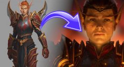 WoW Liadrin Concept Art to Cinematic titel title 1280x720