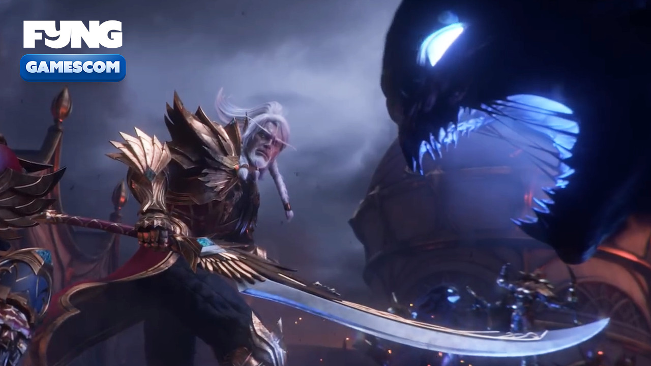 Das Cinematic zu WoW Midnight: Die Leere attackiert den Sonnenbrunnen