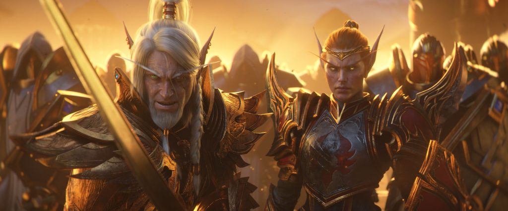 WoW Midnight Cinematic Liadrin Lorthemar Army