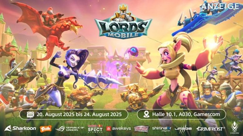 Lords Mobile: Erlebt den Klassiker auf der gamescom 2025 und gewinnt echte Preise!