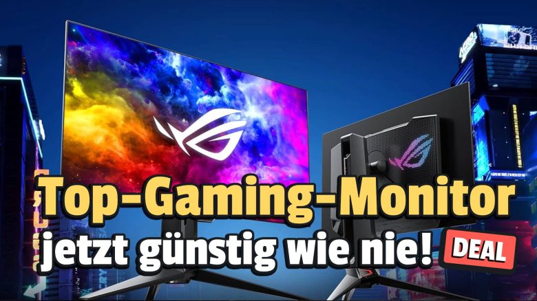 Einer der besten Gaming-Monitore: 240-Hertz-OLED von Asus jetzt günstig wie nie bei Amazon!