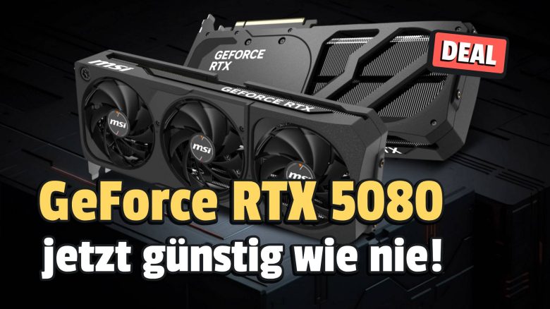GeForce RTX 5080 im Preistief: Eines der günstigsten Custom-Designs bekommt ihr jetzt im Amazon-Angebot!