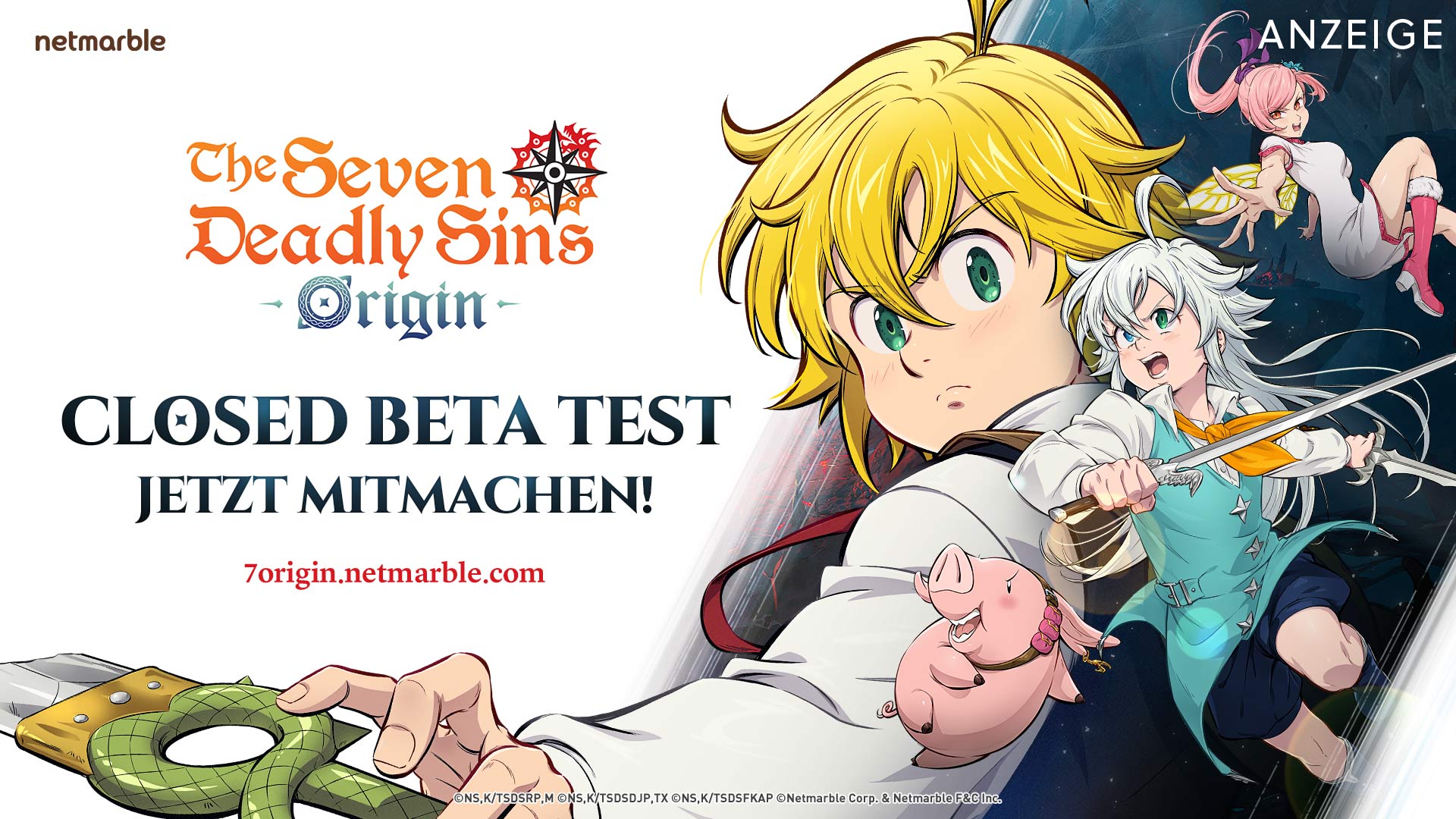 Taucht ein in ein neues Abenteuer: The Seven Deadly Sins: Origin definiert die Grenzen des Open-World-Gamings neu – Jetzt für Closed Beta registrieren