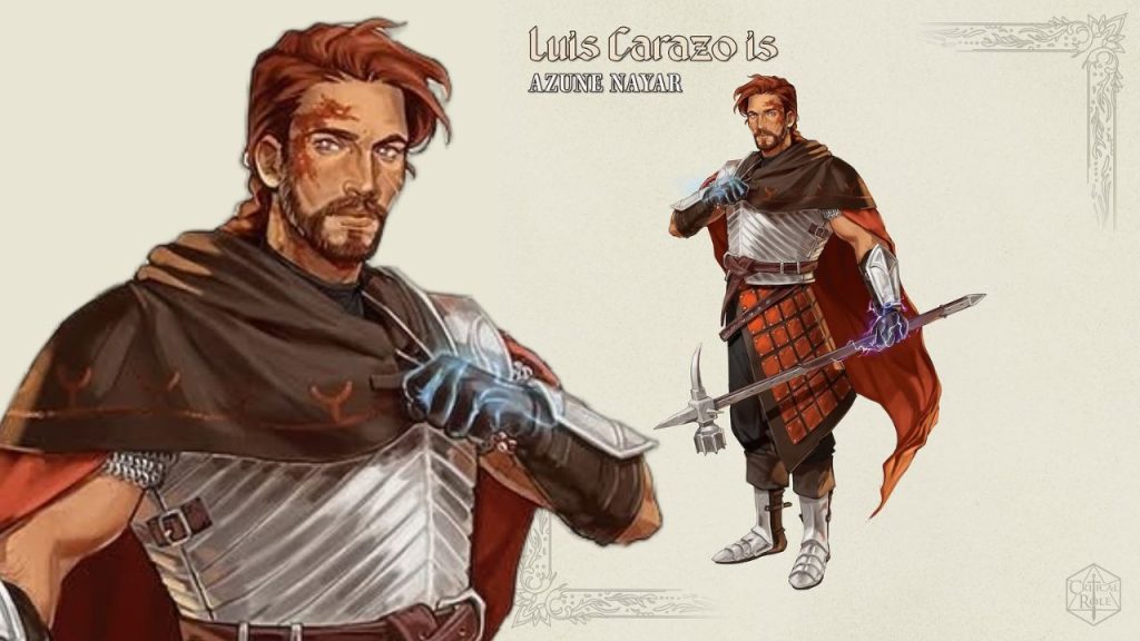 Azune Nayar, played by Luis Carazo