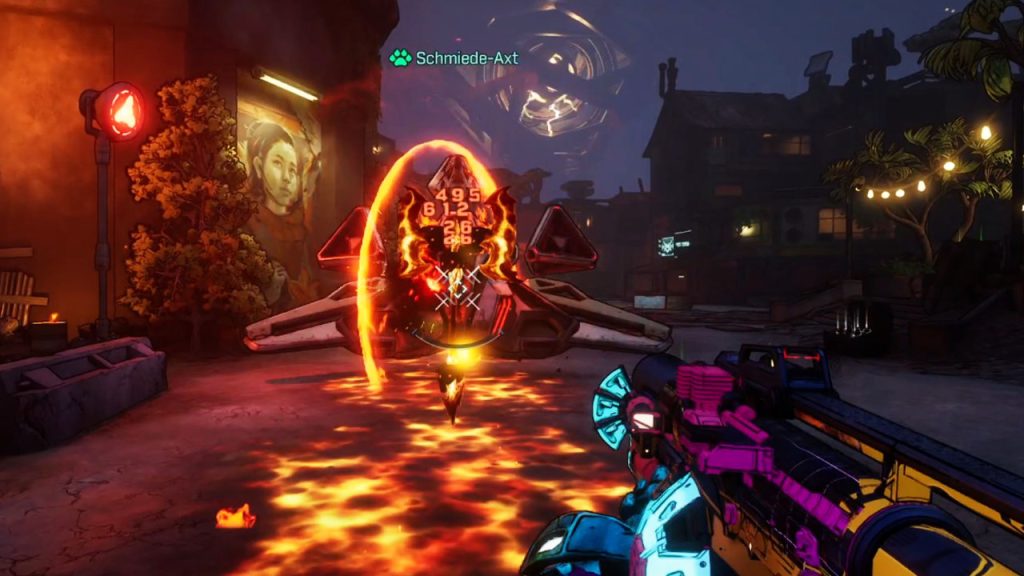 Borderlands 4 Amon Double Blade in Action