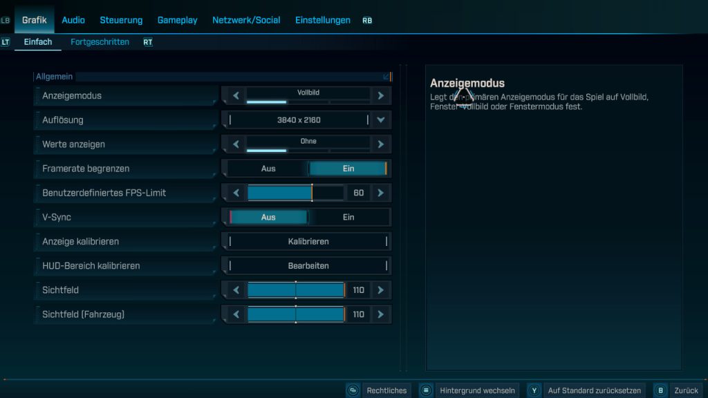 Borderlands 4 Grafikeinstellungen