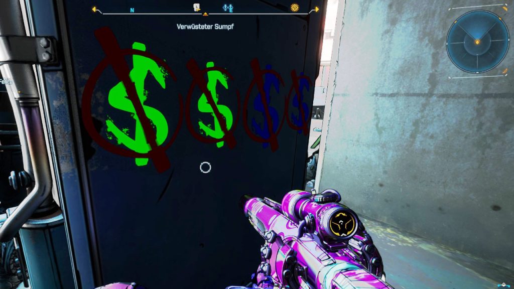 Borderlands 4 Sale of the Shelf symbols on vending machine