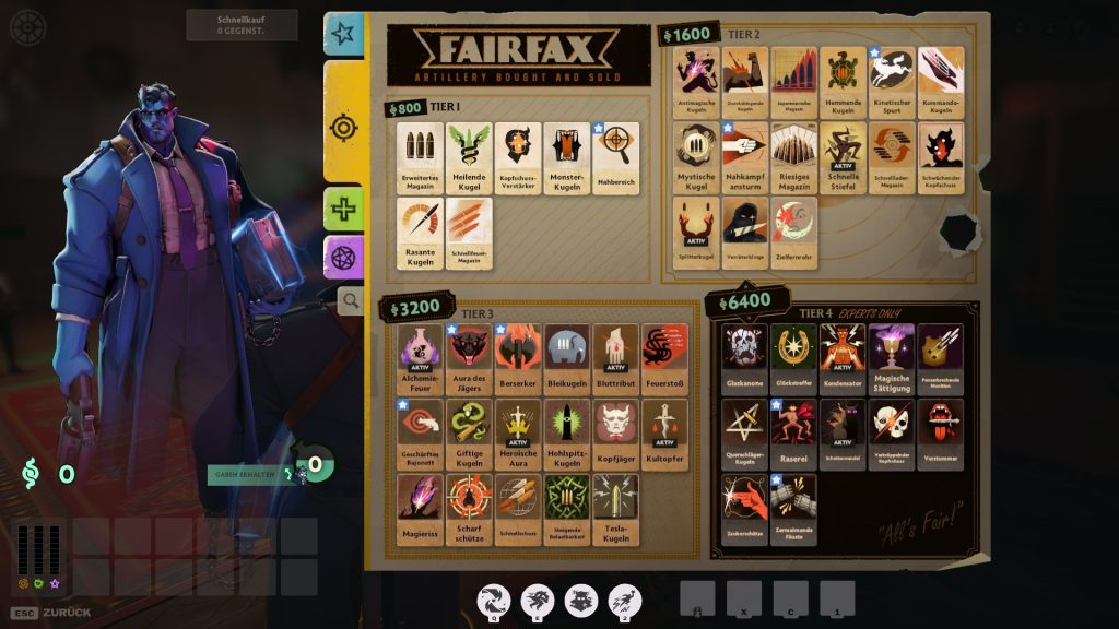 Deadlock: Waffen-Items