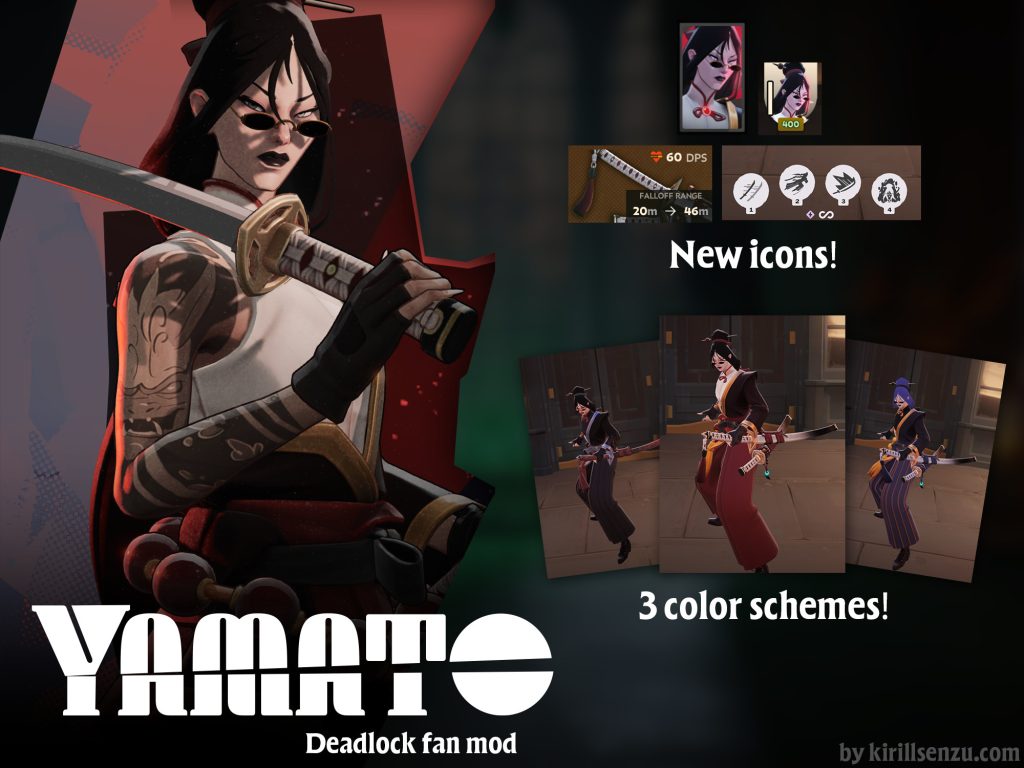 The redesign of Yamato as a mod.