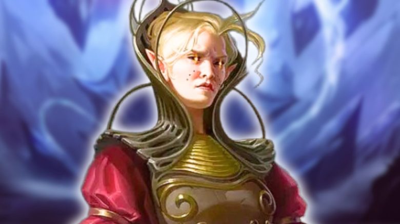 Weiblicher Charakter aus Dungeons & Dragons