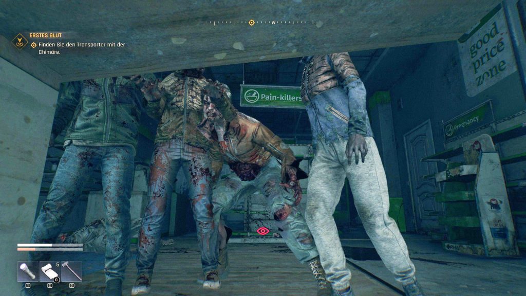 Dying Light The Beast Screenshot dämliche Zombies