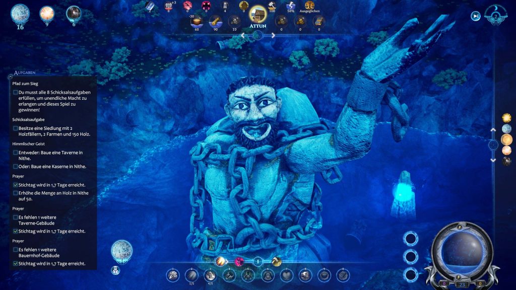 Fata Deum Gameplay Screenshot PoI statue