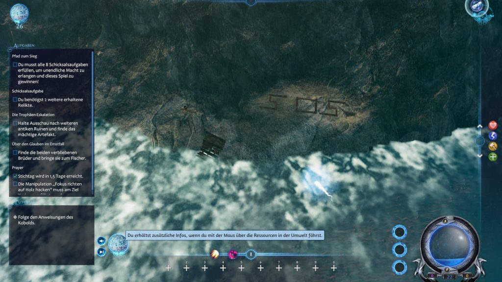 Fata Deum Gameplay Screenshot SOS