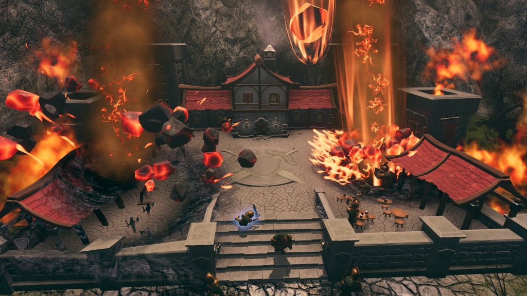 Fata Deum gameplay screenshot meteors 2