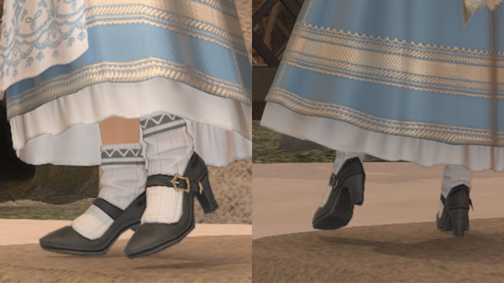 Final Fantasy XIV Dirndl Pumps