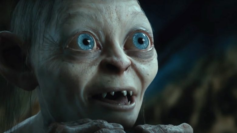 Andy Serkis became world famous through Gollum in Lord of the Rings, although his true face is only seen once