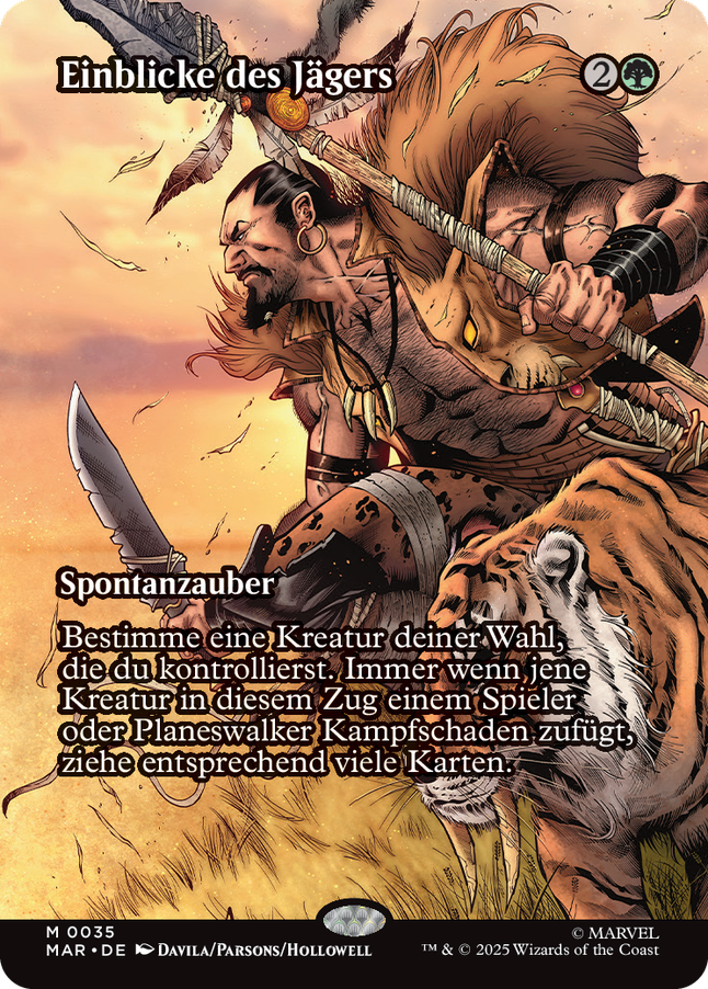 Magic The Gathering card Hunter's Insight