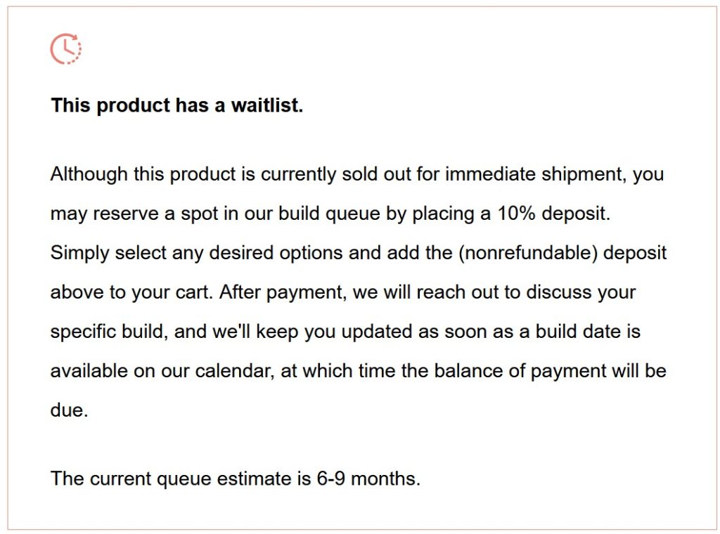 Norbauer Seneca keyboard waiting time screenshot